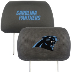 Carolina Panthers Headrest Covers FanMats