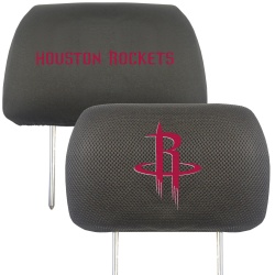 Houston Rockets Headrest Covers FanMats Special Order