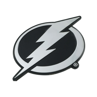 Tampa Bay Lightning Auto Emblem Premium Metal Chrome Special Order