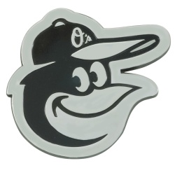 Baltimore Orioles Auto Emblem Premium Metal Chrome