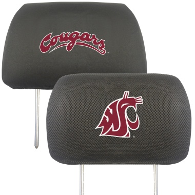 Washington State Cougars Headrest Covers FanMats Special Order