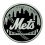 New York Mets Auto Emblem Premium Metal Chrome