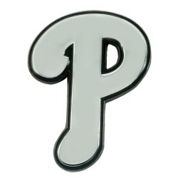 Philadelphia Phillies Auto Emblem Premium Metal Chrome