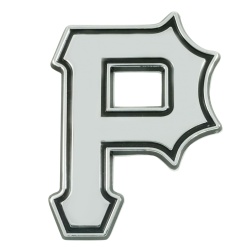 Pittsburgh Pirates Auto Emblem Premium Metal Chrome Special Order