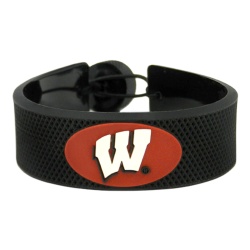 Wisconsin Badgers Bracelet Classic Hockey CO