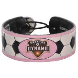 Houston Dynamo Bracelet Soccer Pink CO