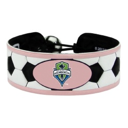 Seattle Sounders FC Bracelet Soccer Pink CO