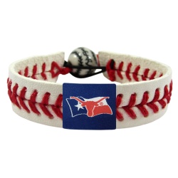 Texas Longhorns Bracelet Classic Baseball Texas Flag CO