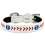 Texas Rangers Pet Collar Classic Baseball Leather Size Toy CO