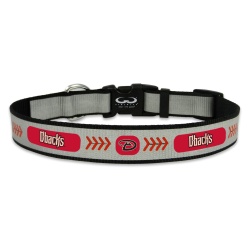 Arizona Diamondbacks Pet Collar Reflective Baseball Size Medium CO