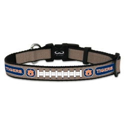 Auburn Tigers Pet Collar Reflective Football Size Toy CO