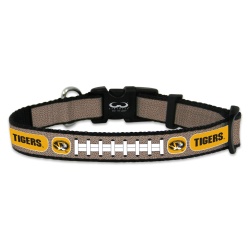 Missouri Tigers Pet Collar Reflective Football Size Small CO