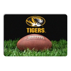 Missouri Tigers Classic Football Pet Bowl Mat - L  CO