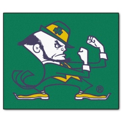 Notre Dame Fighting Irish Area Rug - Tailgater, Mascot Design - Special Order