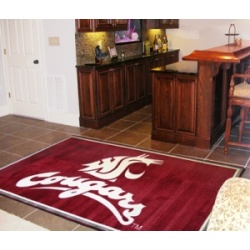 Washington State Cougars Area Rug - 5