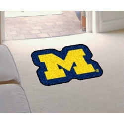 Michigan Wolverines Area Rug - Mascot Style - Special Order