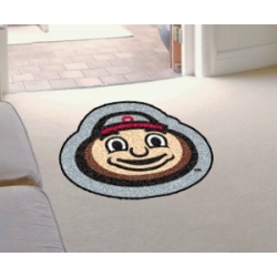 Ohio State Buckeyes Area Rug - Mascot Style - Special Order