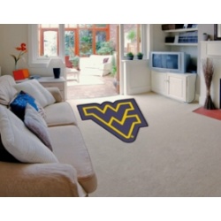 West Virginia Mountaineers Area Rug - Mascot Style - Special Order