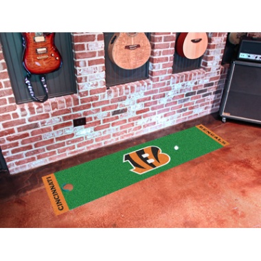 Cincinnati Bengals Putting Green Mat - Special Order