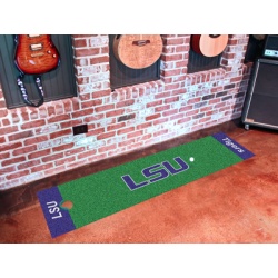 LSU Tigers Putting Green Mat - Special Order