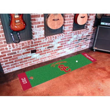 USC Trojans Putting Green Mat - Special Order