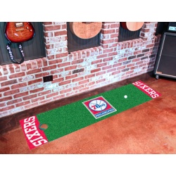 Philadelphia 76ers Putting Green Mat - Special Order