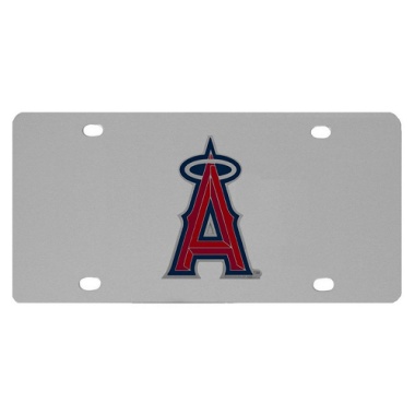 Los Angeles Angels License Plate Stainless Steel CO