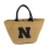 Nebraska Cornhuskers Tote Avalon Jute Style CO