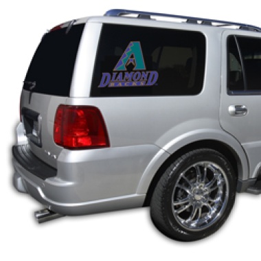 Arizona Diamondbacks Window Film Rear