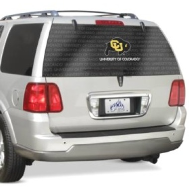 Colorado Buffaloes Rear Window Film