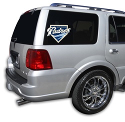 San Diego Padres Window Film Rear