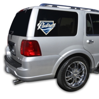 San Diego Padres Window Film Rear