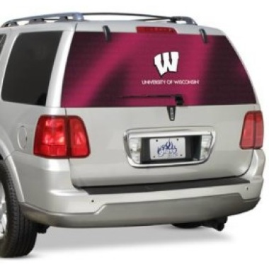 Wisconsin Badgers Rear Window Film