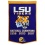 LSU Tigers Banner 24x36 Wool Dynasty 2007 Champ