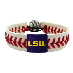 LSU Tigers Bracelet Classic Baseball CO