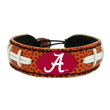 Alabama Crimson Tide Bracelet Classic Football CO