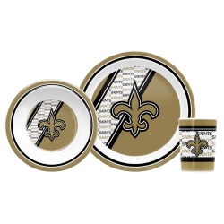 New Orleans Saints Dinner Set Child 5 Piece CO