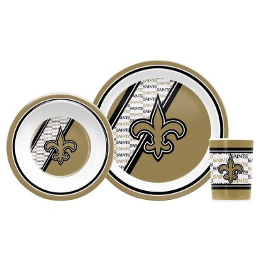 New Orleans Saints Dinner Set Child 5 Piece CO