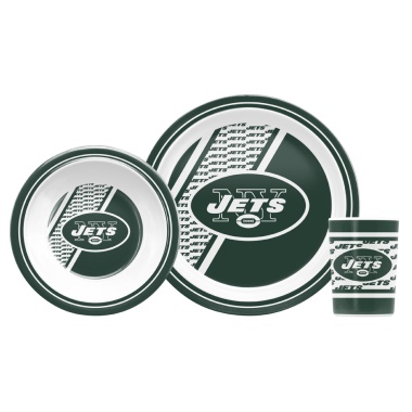 New York Jets Dinner Set Child 5 Piece CO