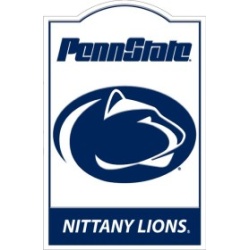 Penn State Nittany Lions Sign Metal Nostalgic CO