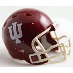 Indiana Hoosiers Helmet Riddell Pocket Pro VSR4 Style Bulk/No Pkg CO