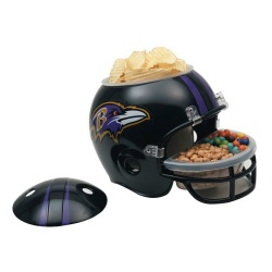 Baltimore Ravens Snack Helmet - Special Order