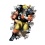 Colorado Buffaloes Decal Wallcrasher Football 2 Foot