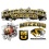 Missouri Tigers Decal Wallcrasher Multi Logo 3 Foot