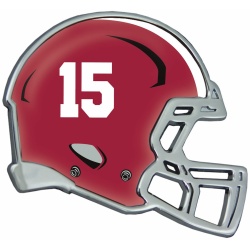 Alabama Crimson Tide Auto Emblem - Helmet