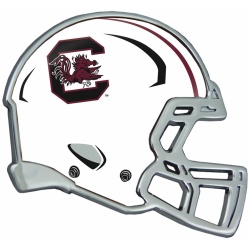 South Carolina Gamecocks Auto Emblem - Helmet