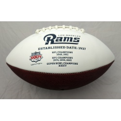 Los Angeles Rams Football Full Size Embroidered Signature Series