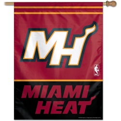 Miami Heat Banner 28x40 Vertical - Special Order