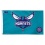 Charlotte Hornets Flag 3x5 Deluxe Style - Special Order