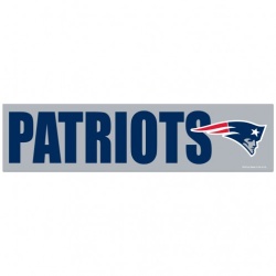 New England Patriots Decal Bumper Sticker